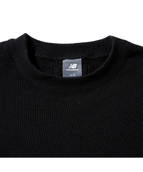 NEW BALANCE(ニューバランス)の「New Balance 1000 SERIES for Kinetics CLASSIC FRENCH TERRY CREW(ニューバランス 1000 シリーズ for キネティクス クラシック フレンチテリー クルー)(スウェット・メンズ・ブラック系/グレー系/ネイビー系・SMALL/MEDIUM/LARGE/X-LARGE)」の5枚目の写真