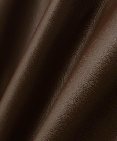 Toironier(トワロニエ)の「Toironier/トワロニエ/Artificial Leather Work(ブルゾン・メンズ・ブラウン/ブラック・1)」の13枚目の写真