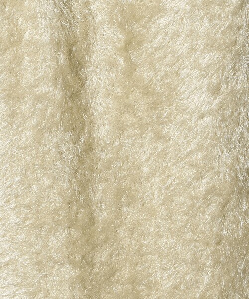 H　BEAUTY&YOUTH UNITED ARROWS（エイチビューティーアンドユースユナイテッドアローズ）の「＜H＞ポリエステル フリンジ ロングスカート（スカート・レディース・ベージュ/ブラック・S/M）」の12枚目の写真