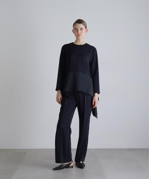 ADORE（アドーア）の「◆ドライタッチツイルパンツ（その他パンツ・レディース・ベージュ/ネイビー・38/36）」の9枚目の写真