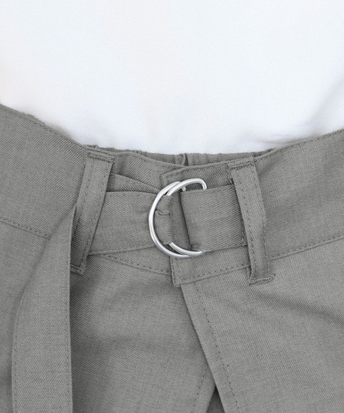 LILL(リル)の「【脱着可能】TR2wayスカートスラックス(スラックス・メンズ・ブラック/ライトグレー/チャコールグレー・XL/L/M/S)」の10枚目の写真