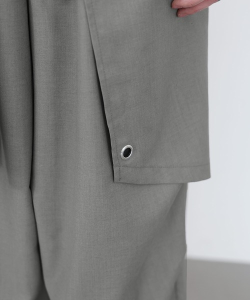 LILL(リル)の「【脱着可能】TR2wayスカートスラックス(スラックス・メンズ・ブラック/ライトグレー/チャコールグレー・XL/L/M/S)」の18枚目の写真