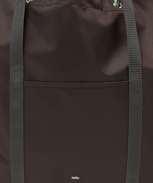zattu（ザッツ）の「＜zattu＞PATA-LQ/2WAYトートバッグ（トートバッグ・メンズ・ブラック/ダークブラウン・FREE）」の7枚目の写真