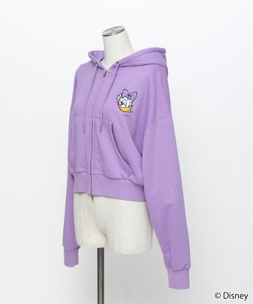 Disney / EMBROIDERY ZIP HOODIE（パーカー）｜WCJ（ダブルシージェイ