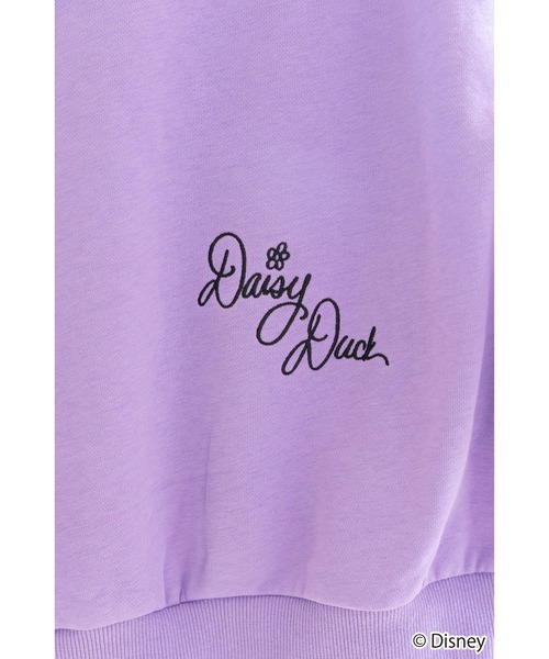 WCJ（ダブルシージェイ）の「Disney / EMBROIDERY ZIP HOODIE（パーカー・レディース・ピンク/パープル・FREE）」の14枚目の写真