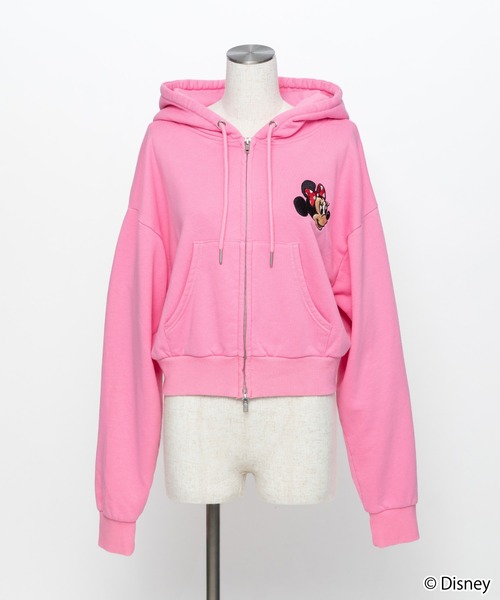 Disney / EMBROIDERY ZIP HOODIE（パーカー）｜WCJ（ダブルシージェイ