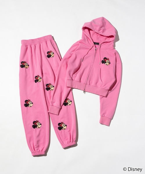 トップス Disney / EMBROIDERY ZIP HOODIE Disney / EMBROIDERY ZIP HOODIE（パーカー）｜WCJ（ダブルシージェイ