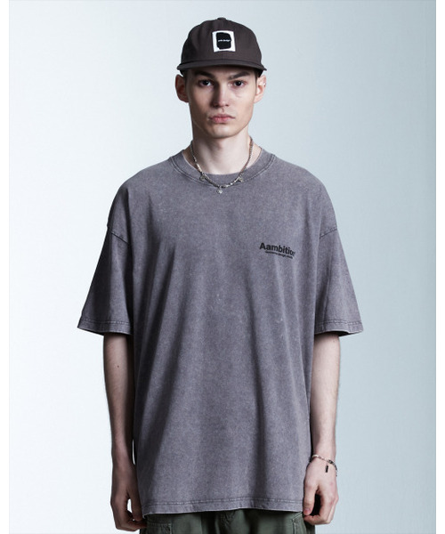 AAMBITION(アアンビション)の「スタジオロゴTシャツ(チャコール)(Tシャツ/カットソー・メンズ・その他・L)」の1枚目の写真