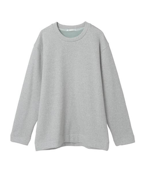 MEN'S MELROSE（メンズメルローズ）の「ボンバーヒートTシャツ（Tシャツ/カットソー・メンズ・ライトグレー/ホワイト×ブラック・2/4/3）」の17枚目の写真