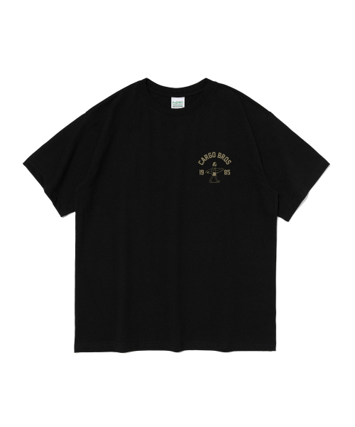 CARGOBROS(カーゴブロス)の「トラベルサーフィンライダー 半袖Tシャツ (ブラック)(Tシャツ/カットソー・メンズ・その他・S/M/L/XL/2XL)」の2枚目の写真
