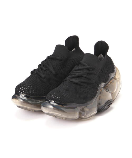 grounds（グラウンズ）の「grounds/グラウンズ/MOOPIE/BLK（スニーカー・レディース・ブラック・38/39/40/37）」の8枚目の写真