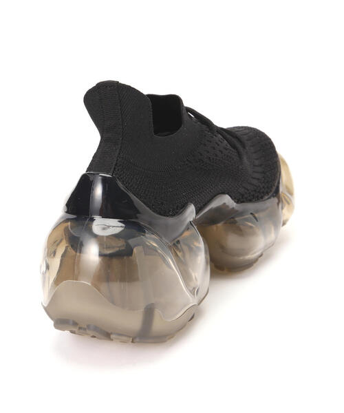 grounds（グラウンズ）の「grounds/グラウンズ/MOOPIE/BLK（スニーカー・レディース・ブラック・38/39/40/37）」の3枚目の写真