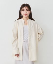 【ZOZO限定】ストライプバンドカラーシャツ