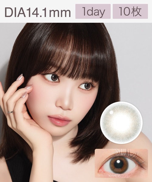 ReVIA 1day COLOR ヘイリー （10枚入り）（コンタクトレンズ・カラコン