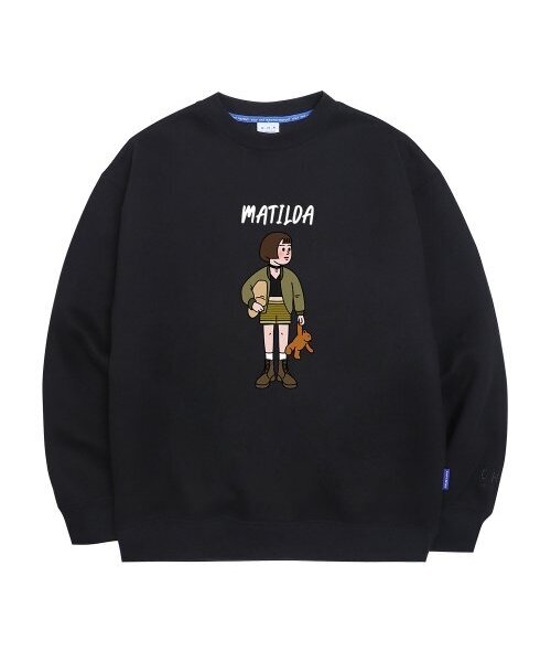 OHP(ワンハンドレッドパーセント)の「OHP x MOAI イノセントガール 裏起毛スウェット(スウェット・メンズ・その他・M/L/2XL/XL)」の3枚目の写真