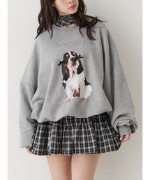 jouetie | DOGプリントプルオーバー スウェット(スウェット)