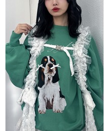 jouetie | DOGプリントプルオーバー スウェット(スウェット)