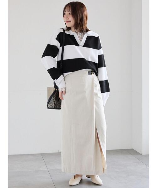 Te chichi(テチチ)の「ラガーニット《2026 spring catalog item》(ニット/セーター・レディース・ネイビー/その他・F)」の21枚目の写真