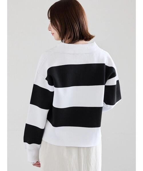 Te chichi（テチチ）の「ラガーニット《2026 spring catalog item》（ニット/セーター・レディース・ネイビー/その他・F）」の12枚目の写真