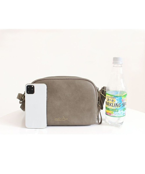 LIZDAYS(リズデイズ)の「LIZDAYS FAKE LEATHER WALLET BAG(ショルダーバッグ・レディース・グレイッシュベージュ/ブラック/キャメル・FREE)」の10枚目の写真