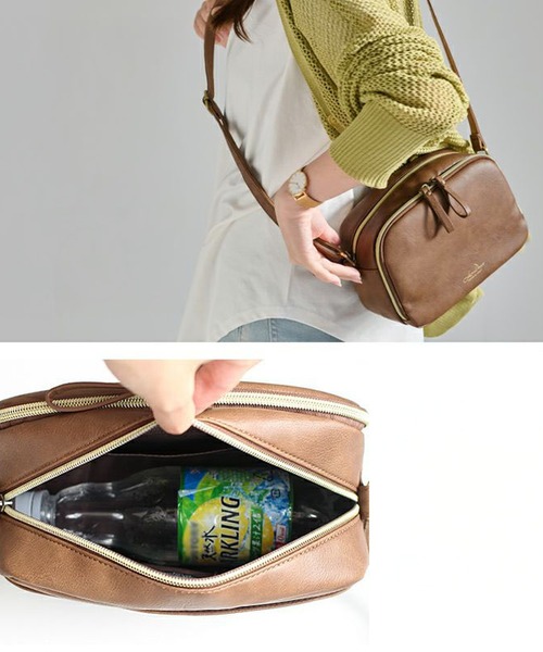LIZDAYS(リズデイズ)の「LIZDAYS FAKE LEATHER WALLET BAG(ショルダーバッグ・レディース・グレイッシュベージュ/ブラック/キャメル・FREE)」の18枚目の写真