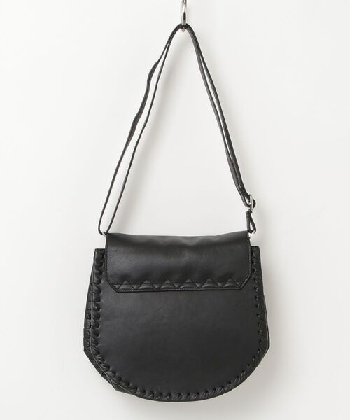 YArKA（ヤーカ）の「【YArKA/ヤーカ】real leather lace up 2way round bottom bag [lumm4] / レースアップ2ウェイラウンドバッグ（ハンドバッグ・レディース・ブラック・FREE）」の20枚目の写真