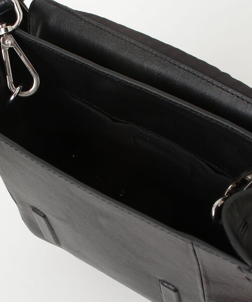 YArKA（ヤーカ）の「【YArKA/ヤーカ】real leather lace up 2way round bottom bag [lumm4] / レースアップ2ウェイラウンドバッグ（ハンドバッグ・レディース・ブラック・FREE）」の22枚目の写真