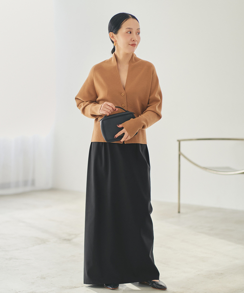 plage（プラージュ）の「《追加》R’IAM ダイバータイトスカート（スカート・レディース・ブラック/ブラウン・34/36/38/40）」の17枚目の写真