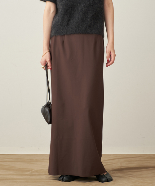 plage（プラージュ）の「《追加》R’IAM ダイバータイトスカート（スカート・レディース・ブラック/ブラウン・34/36/38/40）」の7枚目の写真