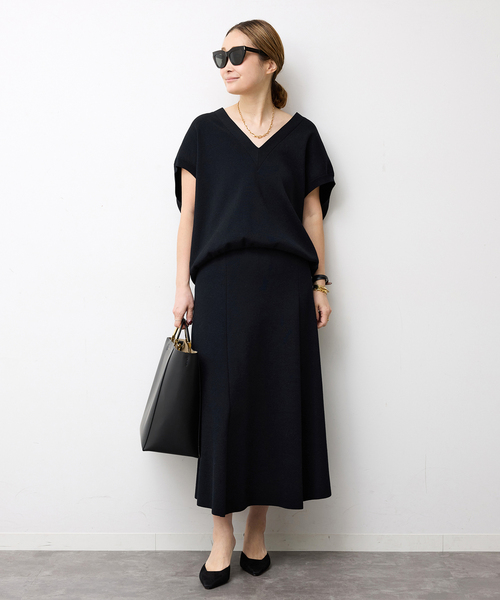 Deuxieme Classe(ドゥーズィエムクラス)の「Heart rich スカート(スカート・レディース・ブラック・36/38)」の6枚目の写真