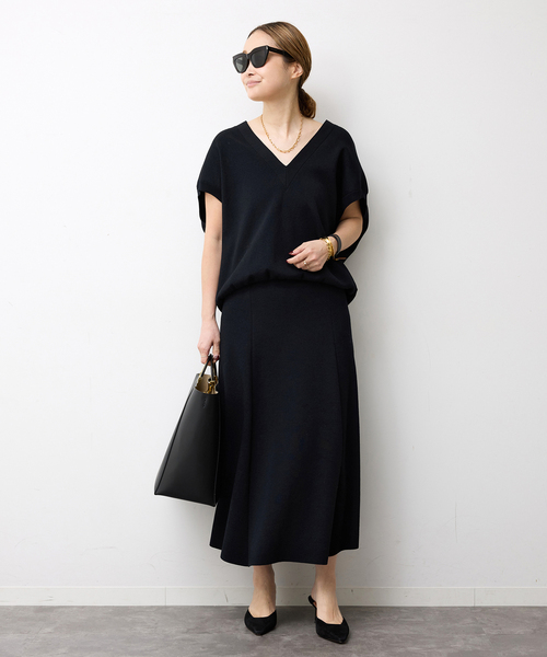 Deuxieme Classe(ドゥーズィエムクラス)の「Heart rich スカート(スカート・レディース・ブラック・36/38)」の7枚目の写真