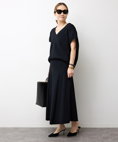 Deuxieme Classe(ドゥーズィエムクラス)の「Heart rich スカート(スカート・レディース・ブラック・36/38)」の8枚目の写真