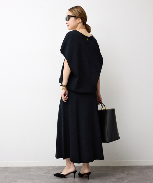 Deuxieme Classe(ドゥーズィエムクラス)の「Heart rich スカート(スカート・レディース・ブラック・36/38)」の10枚目の写真