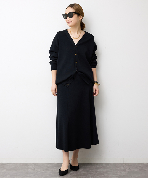 Deuxieme Classe(ドゥーズィエムクラス)の「Heart rich スカート(スカート・レディース・ブラック・36/38)」の11枚目の写真