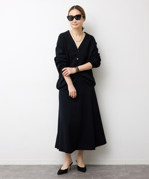 Deuxieme Classe(ドゥーズィエムクラス)の「Heart rich スカート(スカート・レディース・ブラック・36/38)」の12枚目の写真