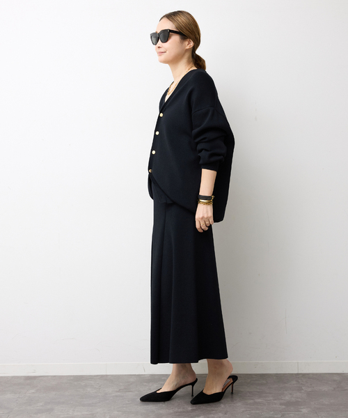 Deuxieme Classe(ドゥーズィエムクラス)の「Heart rich スカート(スカート・レディース・ブラック・36/38)」の13枚目の写真