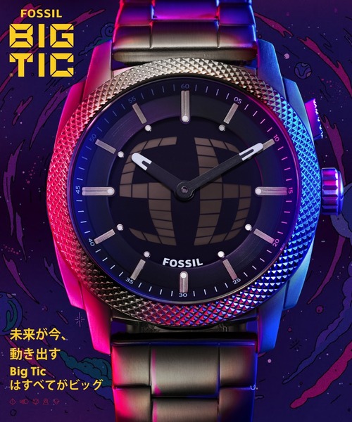 FOSSIL（フォッシル）の「フォッシル Big Tic ビッグティック 腕時計 メンズ アナデジ ステンレス FS6156（アナログ腕時計・メンズ・ブラック・FREE）」の13枚目の写真