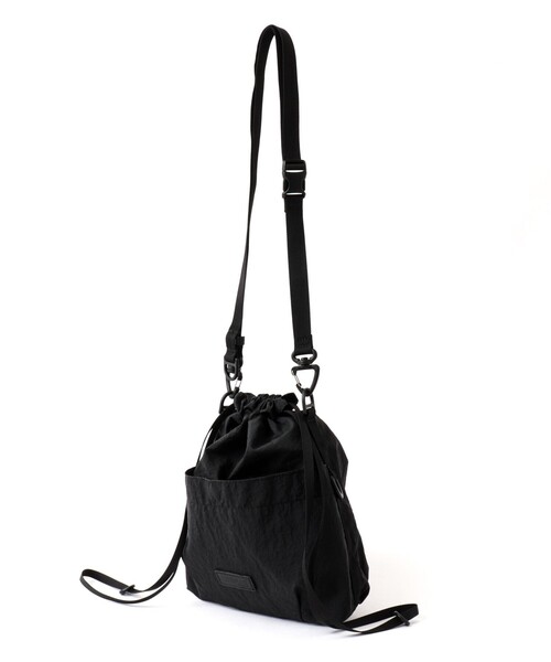 BAICYCLON by Bagjack（バイシクロン バイ バグジャック）の「【BAICYCLON by bagjack/バイシクロン バイ バッグジャック】BCL-114 DRAWSTRING SHOULDER BAG（ショルダーバッグ・メンズ・ブラック・FREE）」の3枚目の写真