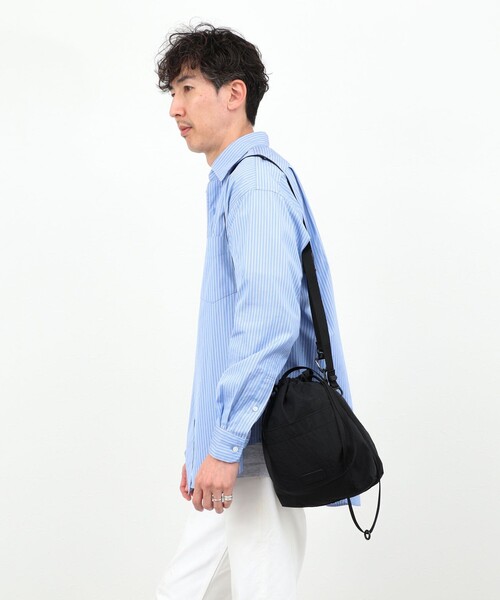 BAICYCLON by Bagjack（バイシクロン バイ バグジャック）の「【BAICYCLON by bagjack/バイシクロン バイ バッグジャック】BCL-114 DRAWSTRING SHOULDER BAG（ショルダーバッグ・メンズ・ブラック・FREE）」の16枚目の写真