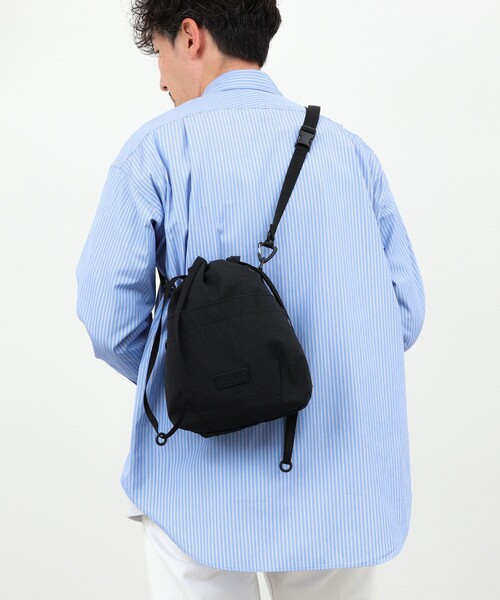 BAICYCLON by Bagjack（バイシクロン バイ バグジャック）の「【BAICYCLON by bagjack/バイシクロン バイ バッグジャック】BCL-114 DRAWSTRING SHOULDER BAG（ショルダーバッグ・メンズ・ブラック・FREE）」の17枚目の写真