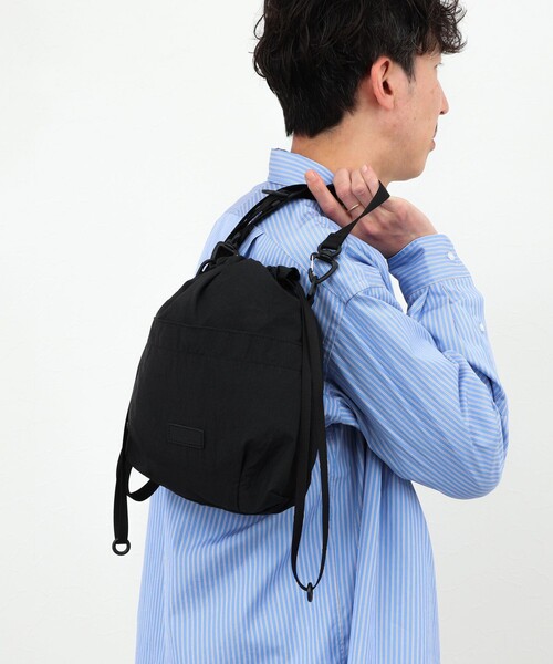 BAICYCLON by Bagjack（バイシクロン バイ バグジャック）の「【BAICYCLON by bagjack/バイシクロン バイ バッグジャック】BCL-114 DRAWSTRING SHOULDER BAG（ショルダーバッグ・メンズ・ブラック・FREE）」の18枚目の写真
