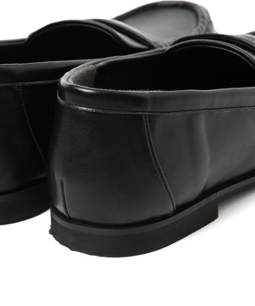 studio CLIP（スタディオクリップ）の「【CLIP BY STAFF/saito企画】コインローファー（ローファー・レディース・キャメル/ブラック・LARGE/MEDIUM）」の6枚目の写真