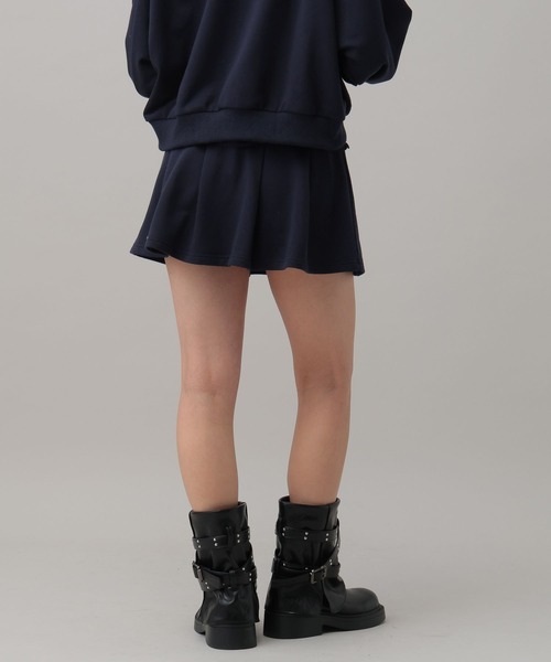 3.3 Field Trip （3.3フィールドトリップ）の「3.3 Field Trip／プリーツスカート（インパン付き・裏毛）（スカート・レディース・グレー/ネイビー/ブラック・FREE）」の13枚目の写真