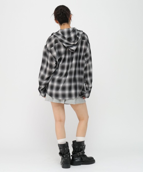 3.3 Field Trip （3.3フィールドトリップ）の「3.3 Field Trip／プリーツスカート（インパン付き・裏毛）（スカート・レディース・グレー/ネイビー/ブラック・FREE）」の17枚目の写真