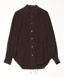 JOHN MASON SMITH（ジョンメイソンスミス）の「JOHN MASON SMITH SILK NOIL GARMENT DYE OVERSIZED REGULAR COLLAR SHIRT (26SSH-#914SSL)（シャツ/ブラウス）」