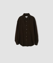 JOHN MASON SMITH（ジョンメイソンスミス）の「JOHN MASON SMITH SILK NOIL GARMENT DYE OVERSIZED REGULAR COLLAR SHIRT (26SSH-#914SSL)（シャツ/ブラウス）」