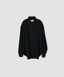 JOHN MASON SMITH（ジョンメイソンスミス）の「JOHN MASON SMITH SILK NOIL GARMENT DYE OVERSIZED REGULAR COLLAR SHIRT (26SSH-#914SSL)（シャツ/ブラウス）」