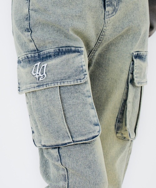 ANAP GｉRL（アナップガール）の「カーゴフレアパンツ（その他パンツ・キッズ・ブラック/ライトブルー・M/S/XS）」の19枚目の写真