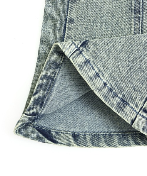 ANAP GｉRL（アナップガール）の「カーゴフレアパンツ（その他パンツ・キッズ・ブラック/ライトブルー・M/S/XS）」の9枚目の写真