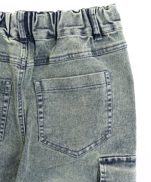 ANAP GｉRL（アナップガール）の「カーゴフレアパンツ（その他パンツ・キッズ・ブラック/ライトブルー・M/S/XS）」の10枚目の写真